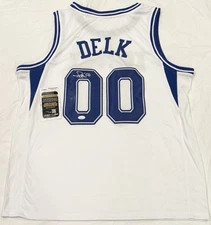 Tony Delk Signed Autographed Kentucky Wildcats Jersey #00 BAS JSA COA