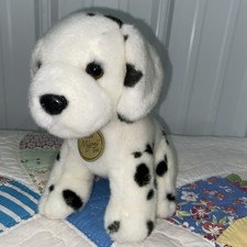 Aurora Miyoni Tots Dalmatian Puppy Dog Plush Stuffed Animal White Black Spots