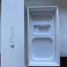 Apple iPhone 6 EMPTY BOX ONLY Good Condition Color White