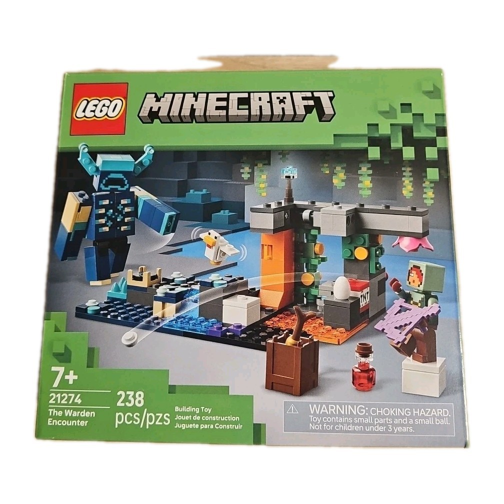 LEGO Minecraft The Warden Encounter (21274) - New In Box - 238