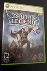 Xbox 360 Brutal Legend Includes Disc, User Manual, Case, Cover Art. Preowned