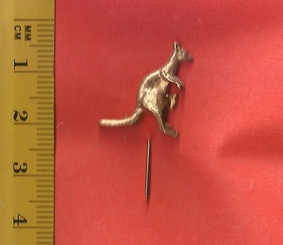1 x Känguru Mutter mit einem Baby Anstecknadel aus meiner Sammlung Lag. Nr.  817