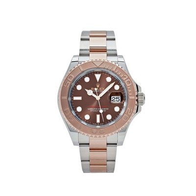 Rolex Yacht-Master 40 126621 Stainless Steel Rose Gold Chocolate