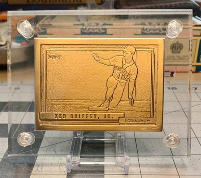 Ken Griffey Jr. Bronze Highland Mint Card With COA #3816/5000