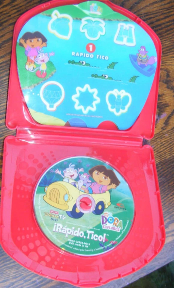 Dora The Explorer iRapido, Tico InteracTV DVD Fisher Price  - Image 2 of 3