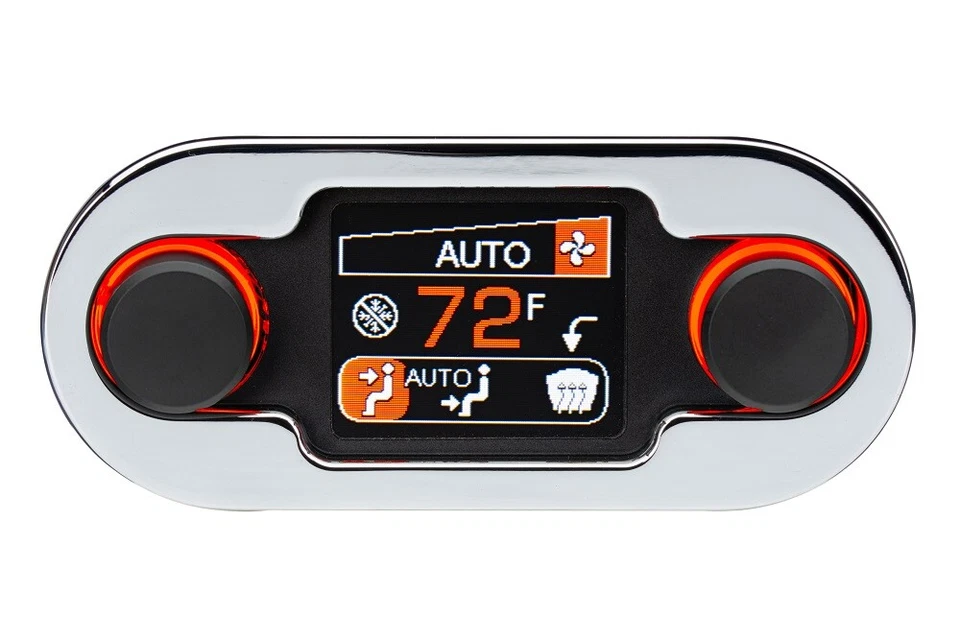 Control de clima digital Dakota HDX/RTX estilo para Air Gen-IV DCC-4000-C-K de colección Foto 3 de 4