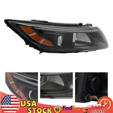 Right Passenger Side Fits 2014 2015 KIA Optima Halogen Headlight Lamp Assembly