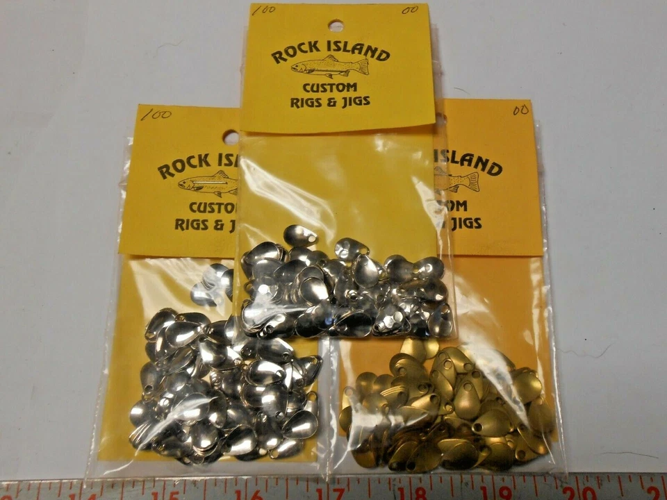 ROCK ISLAND SPORTS 00 Colorado Spinner blades # 00 100 ct