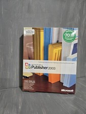 Microsoft Publisher 2003  Full Version  For Windows