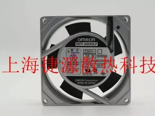 OMRON R87F-A6A93LP 230V 92 * 92 * 25MM aluminum frame fan