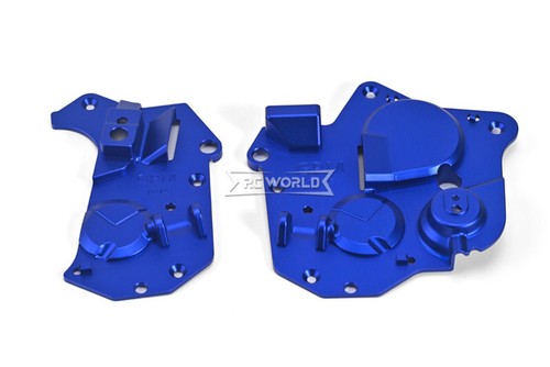 CUBIERTA LATERAL CHASIS BICICLETA Losi Promoto 1/4 actualización metálica #MX013 -PLATEADA- - Imagen 6 de 8