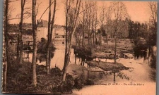 *71278 postcard 77 soups - a fishing corner