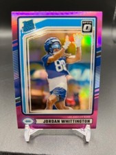 2024 Donruss - Rated Rookie Jordan Whittington #352 Optic Preview Pink Prizm (RC