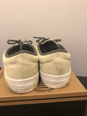 CONVERSE CRIMSON SUEDE OX VAPOROUS GRAY/WHITE/BLACK MENS 9  display picture 1