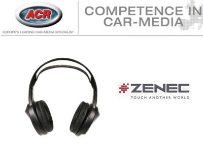 ZENEC ZE-HP4 Kabelloser 2-Kanal Infrarot Kopfhörer Infrared Headphone Stereo