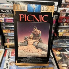 Picnic 1955 VHS Tested Kim Novak William Holden Sexy Drama Joshua Logan