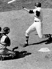 Boston Red Sox Player Mike Andrews Is Hit By A Pitch 1968 Baseball Old Photo