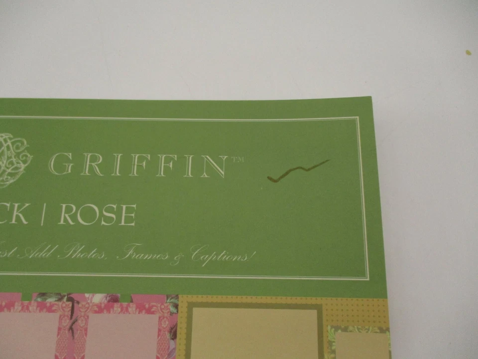 Anna Griffin Rose Collection 12x12 Layout Cardstock Paper 1 PACK 24ct #M101-L04 - Image 2 of 4