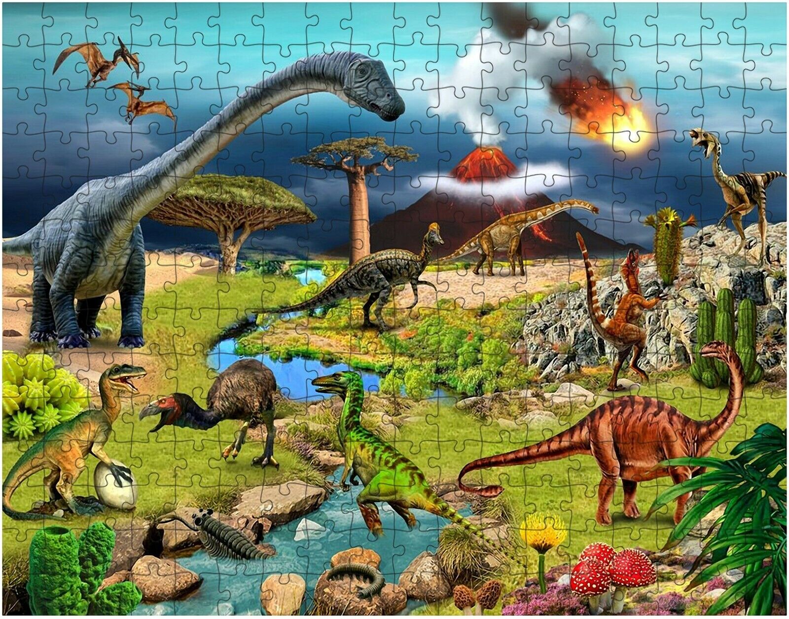 Jogo Dino Jigsaw no Jogos 360