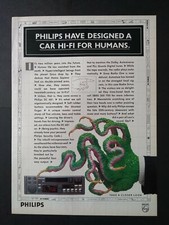Philips DC 681 Car Stereo - Magazine Advert #B4141