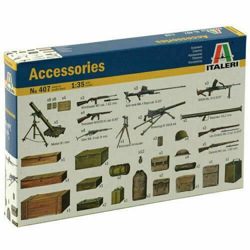 ITALERI 407 Military Accessories 1:35 Model Kit