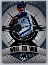 2022 Panini Mosaic WIll To Win Baseball #WW-11 Tom Seaver New York Mets HOF