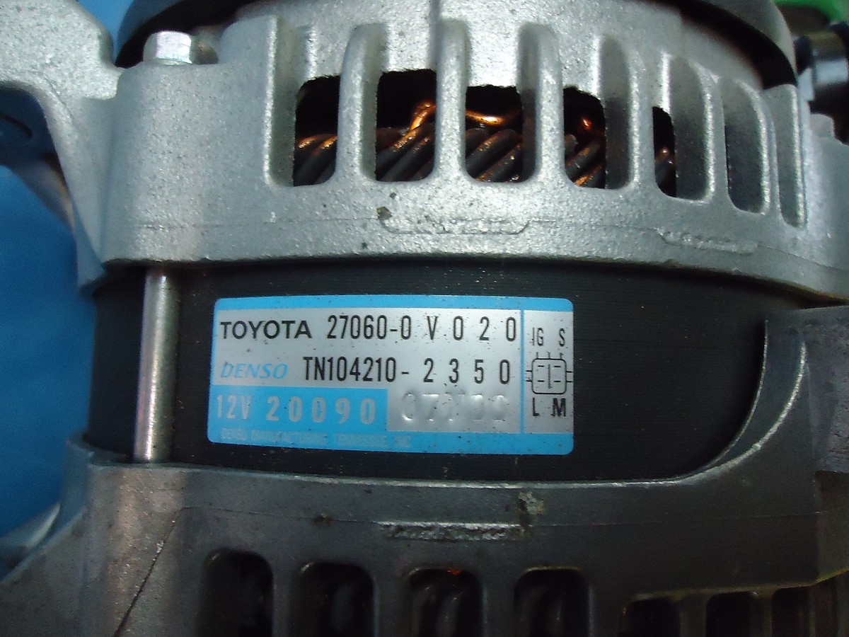 TOYOTA HIGHLANDER NEW ALTENATOR 27060-0V020, DENSO TN104210-2350