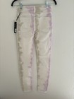 HUDSON Women's NWT Sz 25 Multicolor Nico Super Skinny Cotton Tie Dye Soft Pants — photo 9