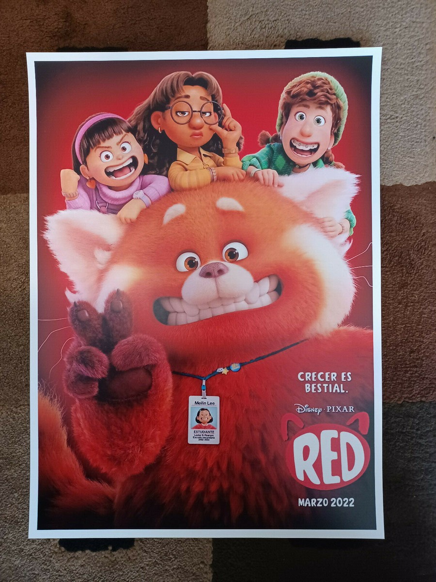 2022Disney Pixar Turning Red Meilin Mei Panda Rosalie Chiang Movie