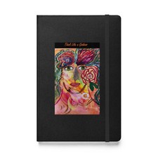 Hardcover Bound Journal--Think Like a Goddess