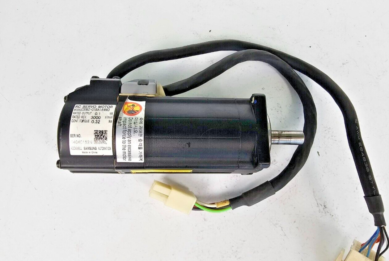 ROCKWELL SAMSUNG AUTOMATION ac servo motor CSMZ-01BA1ANM3