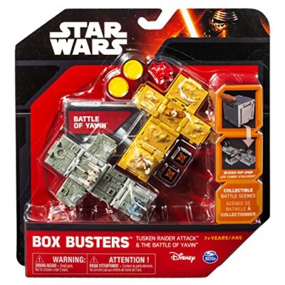 Spin Master 6025124 - Star Wars - Box Busters Two-Pack Starter Set at Random