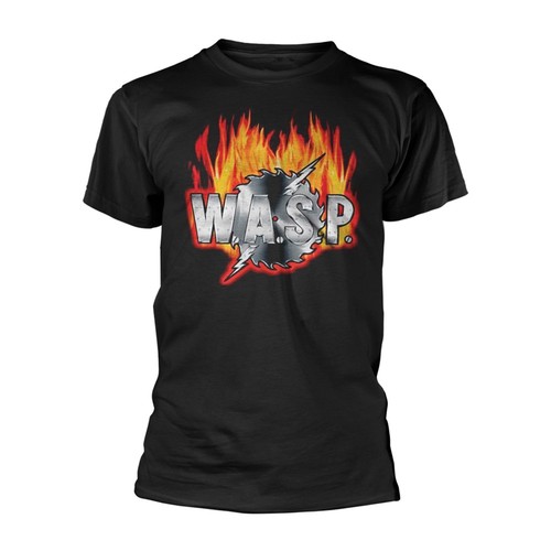 WASP 'Sawblade Logo' T shirt -
