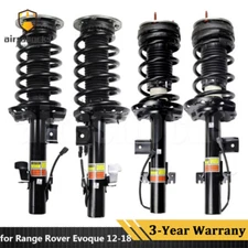 Full Set Front Rear Shock Struts Magnetic For Range Rover Evoque L538 2012-2018