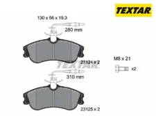 Brake pad set, disc brake Q + Textar 2312401 for Peugeot