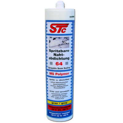 310 ml STC Spritzbare Nahtabdichtung MS Polymer Dichtmasse grau 