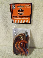 Ergodyne Squids 3110FX  10Lbs Standard Dual Carabiner Tool Lanyard