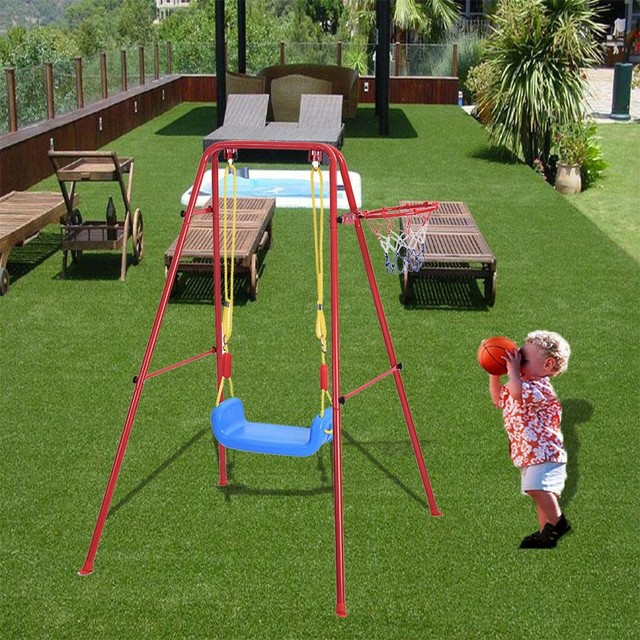 costzon toddler climber and swing set
