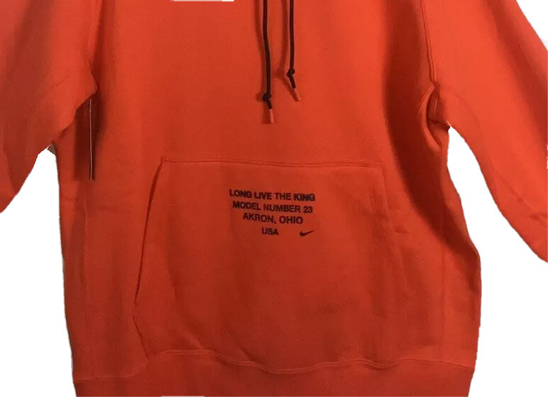 Nike x Lebron James Long Live the King Mens XL Pullover Hoodie