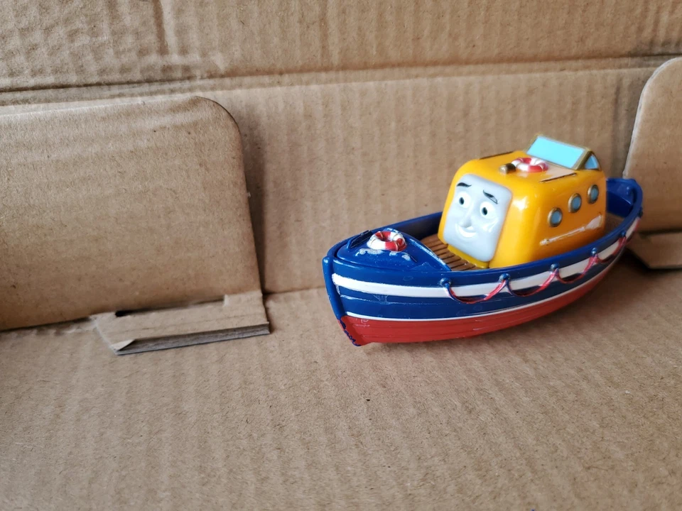 Thomas & Friends CAPTAIN The Tug Boat DieCast Metal Collection Mattel Foto 3 de 4