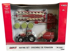 ERTL 1/64th Case IH 4 Piece Haying Set 44078