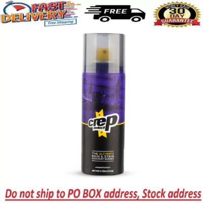 Crep Protect Shoe Protector Spray - Rain & Stain Waterproof Nano Protection for 