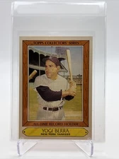 1985 Topps All-Time Record Holder Yogi Berra Baseball Card #4 Mint FREE SHIPPING