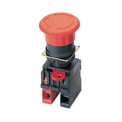 OMRON A22E-M-02 EmergencyStopPushButton,NonIllum,Red,2NC 2LCB8