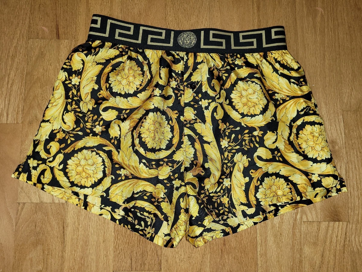 Versace black shorts sale