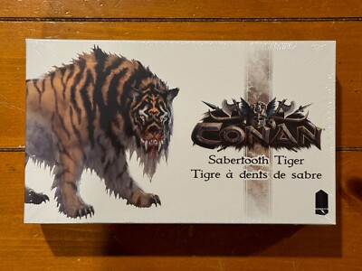 Conan Monolith Board Game - Sabertooth Tiger Expansion NEW
