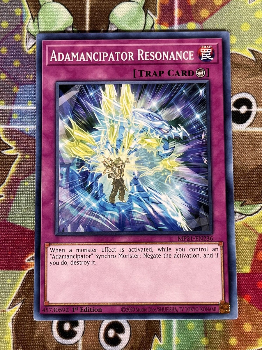 Yugioh Adamancipator Resonance MP21-EN236