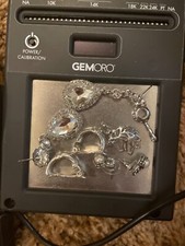 silver tone rhinestone earrings clips studs dangle drops unicorn pendants