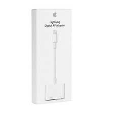 Image of Genuine Apple Lightning to HDMI/HDTV Adapter MD826ZM/A - FITS ALL IPADS/IPHONES