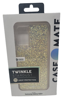 Case-Mate Case for Samsung Galaxy S20+ / S20 Plus, Twinkle Stardust Glitter